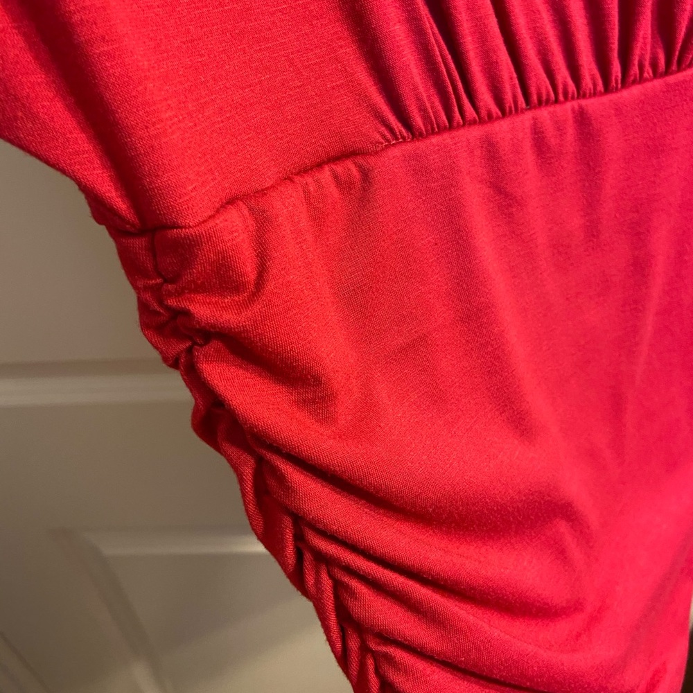 dark pink dress top